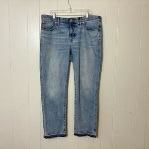 Madewell Mid-Rise 90’s Straight Jeans Size 32 – Vintage Wash Denim